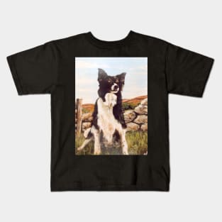 THE SHEEP DOG PENNY Kids T-Shirt